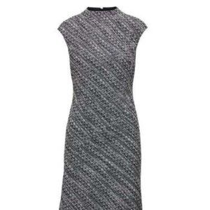 Banana Republic Tweed Mock-Neck Sheath Dress. Career. NWTS!